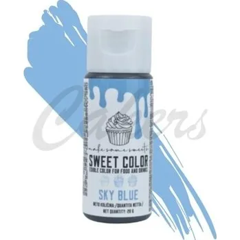 Čokoláda POTRAVINÁŘSKÉ BARVIVO – SKY BLUE