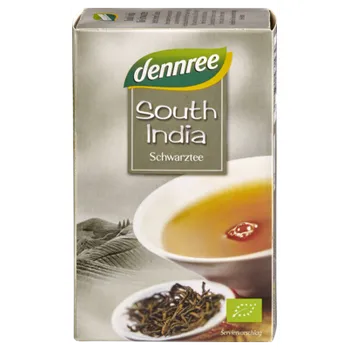 Čaj Dennree Černý čaj z jižní Indie 30g bio