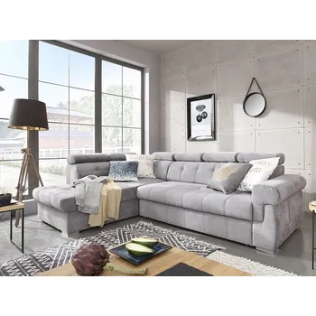 Sedací souprava ATLANTIDA rohová sedací souprava, pravá, světle šedá