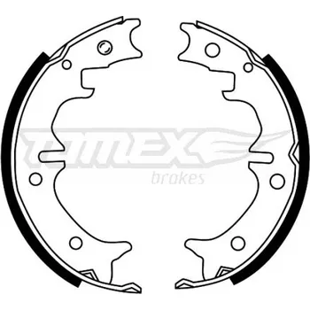 Brzdová čelist Sada brzdových čelistí TOMEX Brakes TX 22-29