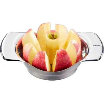 Stojan na nože Kráječ na jablka Gefu PARTI D.18cm nerezový