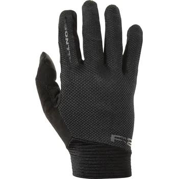 Cyklistické rukavice XS - Rukavice R2 VALLNORD dlouhé černé