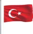 Vlajka Vlajka z polyesteru s dvěma mosaznými průchodkami Turecko 90 x 150 cm