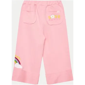 Dámské kalhoty OVS Teplákové kalhoty 1984281 Růžová Regular Fit 4_5Y