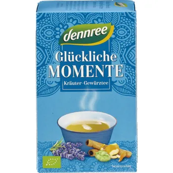 Čaj Dennree Čaj šťastné okamžiky 40g bio