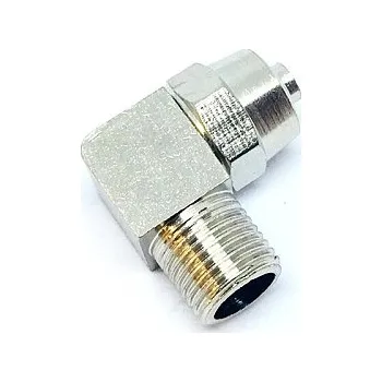 Airsoft EPeS airsoft Spojka šroubovací pro 6mm hadici - pravý úhel - vnější závit 1/8NPT - EPeS