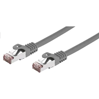 Počítač C-TECH Kabel patchcord Cat6, FTP, šedý, 2m