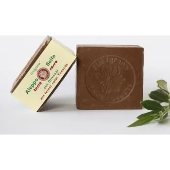 Mýdlo FINigrana Aleppo Mýdlo Terra Rossa s červeným jílem 200g eco