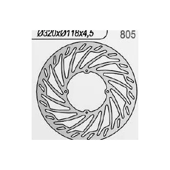 Brzda pro motocykl Brzdový kotouč NG zadní HONDA TRX 450R (Electric+Kick start) rok