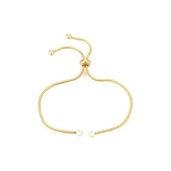 Řetízek Náramek stahovací 23 cm, ocel 304 pozlaceno