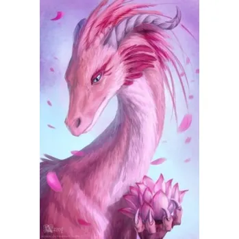 Diamantové malování Diamantové malování - Dračice