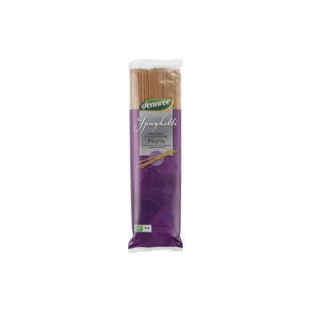 Dennree Špagety celozrnné z tvrdé pšenice 500 g bio