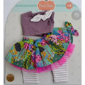 Doplněk pro panenku Obleček pro panenku Ines od Paola Reina (Obleček na Soy Tu - Paola Reina (42 cm))