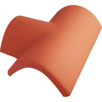 Betonpres Hřebenáč rozdělovací T 205 levý OPTIMAL cihlová