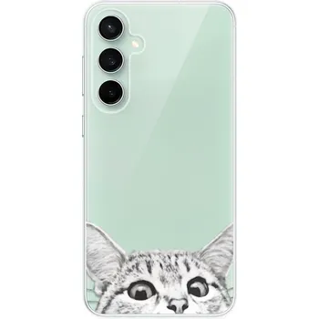 Pouzdro na mobilní telefon Odolné silikonové pouzdro iSaprio - Cat 02 - Samsung Galaxy S23 FE