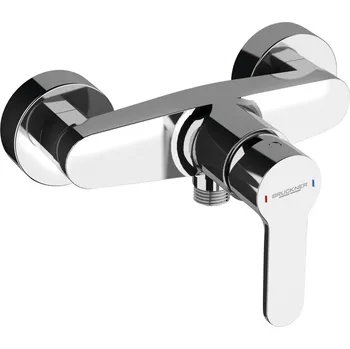 Vodovodní baterie Sprchová nástěnná baterie chrom – Bruckner Sieger 914.011.1