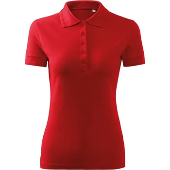 Pánské tričko MALFINI Polokošile Pique Polo Free, dámská, krátký rukáv MAL-F100715 L Červená