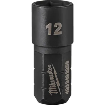 Gola hlavice MILWAUKEE průchozí nástrčná hlavice FPTR-PTS12, 12 mm
