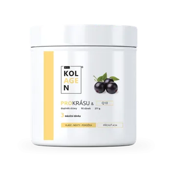 Kloubní výživa MujKolagen Kolagen PROKRÁSU & Q10 - příchuť ACAI