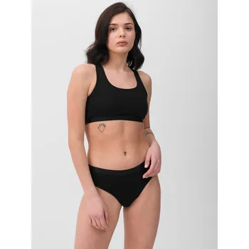 Kalhotky 4F BRA F027 (2pack) Podprsenky US XL 4FWSS24UBRAF027 DEEP BLACK