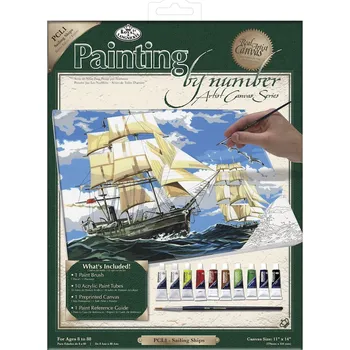 Malířské plátno Malířské plátno Royal Langnickel 35x28cm – Plachetnice