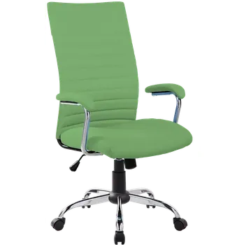 GRACE židle kancelářská, ekokůže zelená