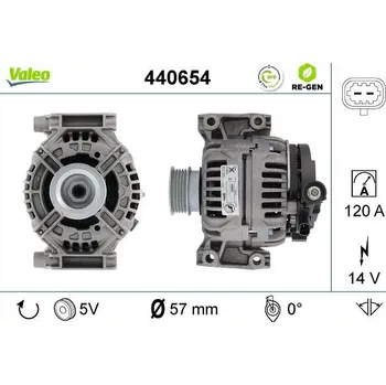 Autoelektrika generátor VALEO 440654