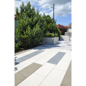 Venkovní dlažba Dlažba LEILA 60x30x4cm SLONOVINOVÁ (6,84m2/pal) PRESBETON