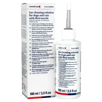 Kosmetika pro psa Ušní čisticí roztok pro psy a kočky s aplikátorem CVET