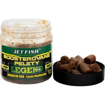 Boilies Jet Fish Boosterované Pelety Legend Range Bioenzym Fish Losos Asa 250ml Průměr: 12mm