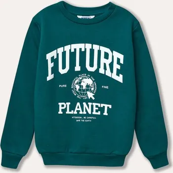 Chlapecká mikina Chlapecká mikina - Winkiki WTB 32124, zelená Barva: Zelená, Velikost: 158