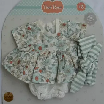 Doplněk pro panenku Obleček na miminko - holčičku od Paola Reina (Obleček na Los Bebitos 45 cm)