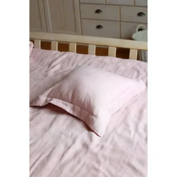 Povlečení Glara Lněný povlak na polštář 40x40 cm s hladkým kanýrem 973770