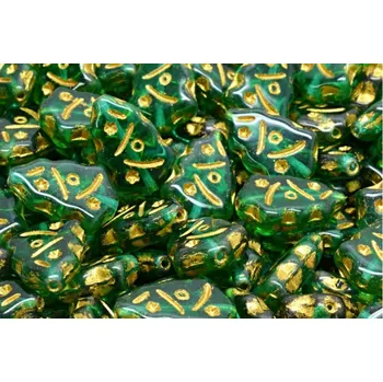 Korálek Korálky Vánoční stromeček 2258 (17x12 mm)