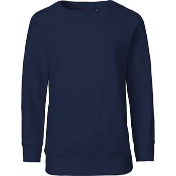 Chlapecká mikina Dětská Fairtrade organická mikina Neutral s raglánovými rukávy Barva: modrá námořní, Velikost: 92/98 NE33001