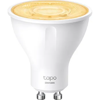 LED panel TP-Link Tapo L610 chytrá WiFi stmívatelná LED žárovka (bílá,2700K,350lm,2,4GHz,GU10)