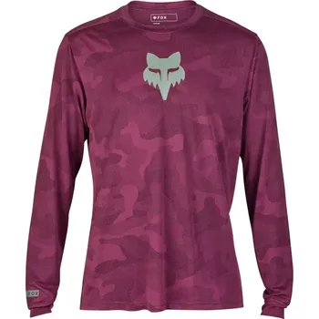 Cyklistika Fox Ranger TruDri LS Jersey XL sangria