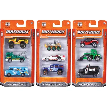 Hračka Mattel Matchbox 3KS ANGLIČÁK ASST