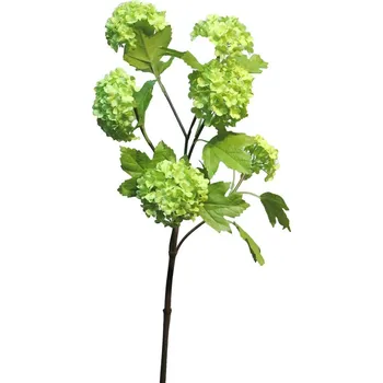 umělá květina Umělá květina Kalina obecná - Viburnum 'Roseum' x6, zelená 60cm