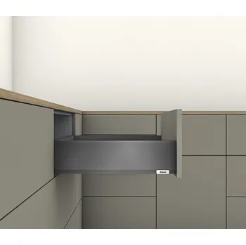 BLUM Merivobox K 500 mm, 40 kg, Orion šedá, vrut, KOMPLET (BLUM Merivobox K 500 mm, 40 kg, Orion šedá, vrut, KOMPLET)