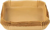 Masterpro bgmp-7606 papírová forma do horkovzdušné fritézy 26 x 26 x 4,5 cm 100 ks kaštanová