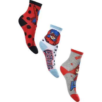 Dívčí oblečení Dívčí ponožky Miraculous - 3ks Velikost: 23/26