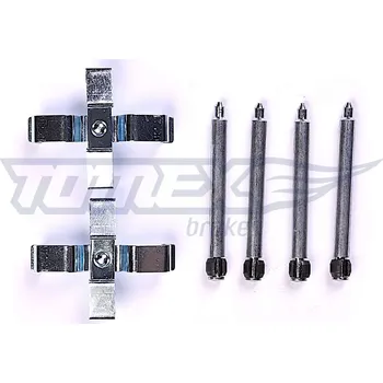 Přislušenství brzdového systému Sada příslušenství, obložení kotoučové brzdy TOMEX Brakes TX 43-49