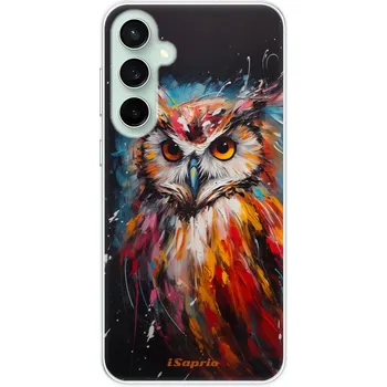 Pouzdro na mobilní telefon Odolné silikonové pouzdro iSaprio - Abstract Owl - Samsung Galaxy S23 FE