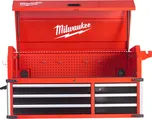 Milwaukee 46“ / 117cm dílenská ocelová skříň se 6 zásuvkami - horní nástavba