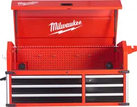Skříňka na nářadí Milwaukee 46“ / 117cm dílenská ocelová skříň se 6 zásuvkami - horní nástavba
