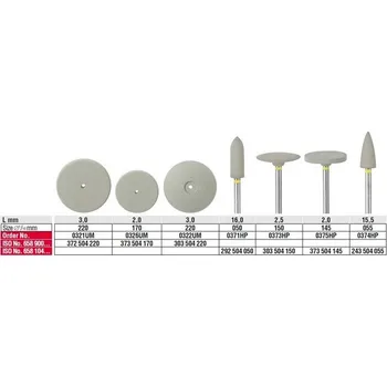 Brusný kotouč Edenta Cerapol super 0322UM