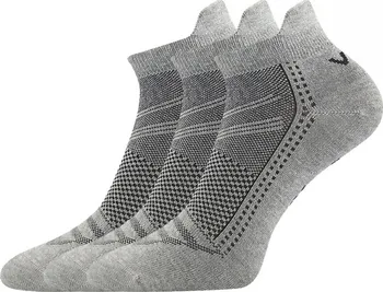 Pánské ponožky VoXX Blake 3 páry šedé melé