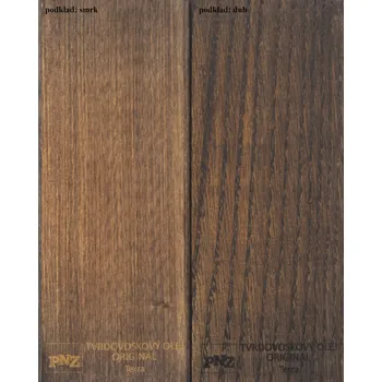 Olej na dřevo PNZ Tvrdovoskový olej - barevný 0,25 L Odstín: Terra