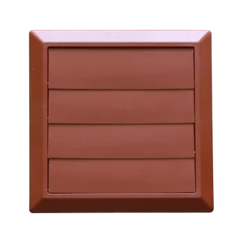 Větrací mřížka Větrací žaluzie HMZ s přírubou Barva: Cihlová, Průměr [mm]: Ø 150 / 200 x 200 Ø 100 / Ø 125 / Ø 150